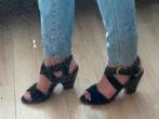 Fiorentini Baker prachtige zwarte suede sandalen 38, Zwart, Nieuw, Fiorentini Baker, Sandalen of Muiltjes