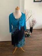 Schitterende jurk van Dresses Unlimited met bolero, maat 46, Dresses unlimited, Blauw, Maat 42/44 (L), Ophalen of Verzenden