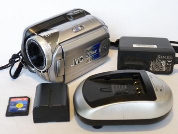 JVC GZ-MG21E, accu, 20GB/SD-kaart,  oplader, video HDD beschikbaar voor biedingen