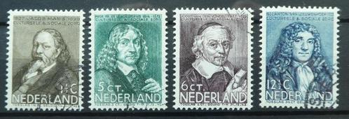 1937 Zomerzegels 296 tm 299 (B7-16), Postzegels en Munten, Postzegels | Nederland, Gestempeld, T/m 1940, Verzenden