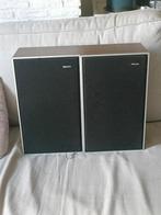 Vintage Philips Speakers - Set van 2, Philips, Gebruikt, Ophalen of Verzenden, Minder dan 60 watt