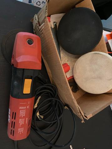 Flex Slijpmachine/Polijstmachine met Pads beschikbaar voor biedingen