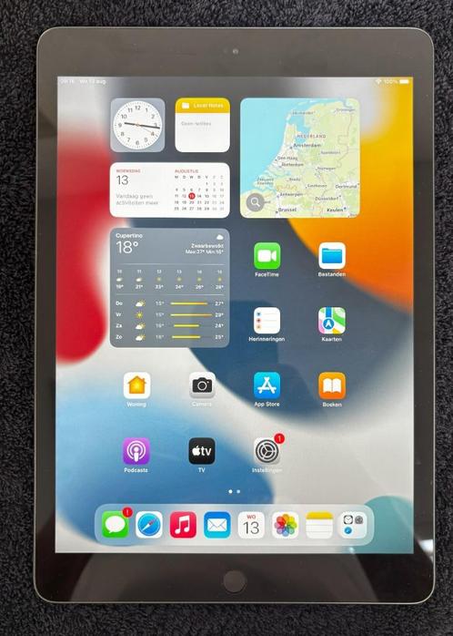 Apple iPad 8e generatie – Space Grey - 32GB opslag, Computers en Software, Apple iPads, Zo goed als nieuw, Apple iPad, Wi-Fi, 10 inch