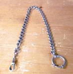 Zilveren horloge ketting, Antiek en Kunst, Antiek | Goud en Zilver, Ophalen of Verzenden, Zilver