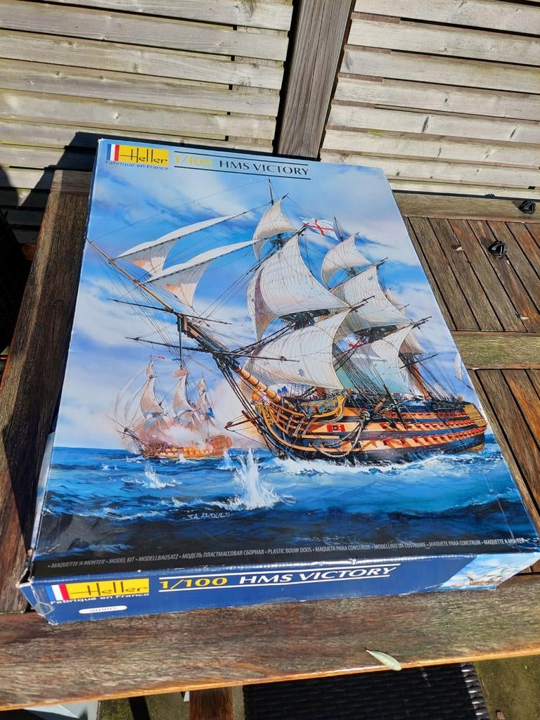 Heller HMS Victory nieuw in doos, Hobby en Vrije tijd, Modelbouw | Boten en Schepen, Ophalen of Verzenden, Nieuw