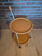 Luxe trolley met 2 plateaus Bonaldo, Huis en Inrichting, Ophalen, Zo goed als nieuw, Hout