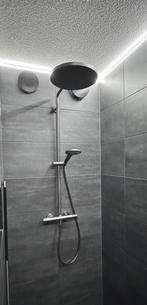 Regendoucheset  Blaufoss Nolan 300, geborsteld Gunmetal., Doe-het-zelf en Verbouw, Ophalen of Verzenden, Zo goed als nieuw, Douche