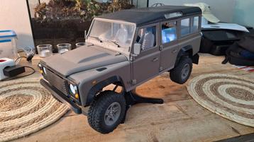 3D Geprinte Land Rover Defender 1:10 RC Auto beschikbaar voor biedingen