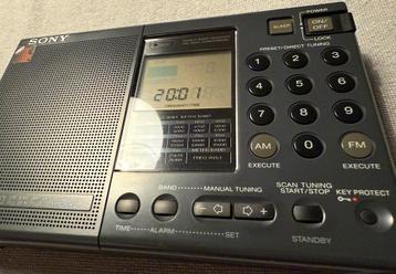 Sony ICF-SW7600 LW/MW/SW/FM Stereo PLL synthesized Reciever beschikbaar voor biedingen