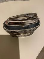 Ronson queen Anne aansteker verzilverd, Verzamelen, Ophalen of Verzenden, Gebruikt, Aansteker