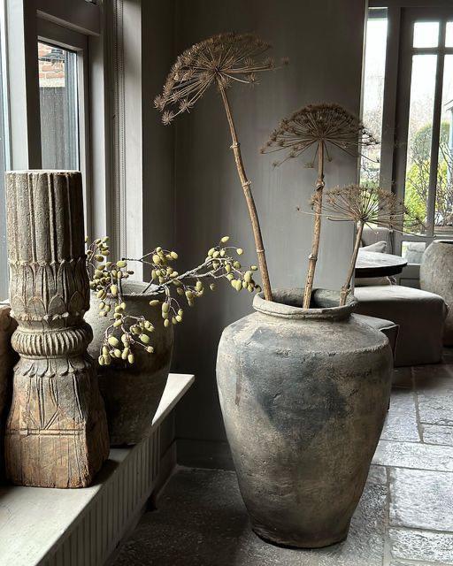 Grote Bloempotten - 160cm - 4 stuks XXL BIG VASES, Antiek en Kunst, Antiek | Keramiek en Aardewerk, Ophalen of Verzenden