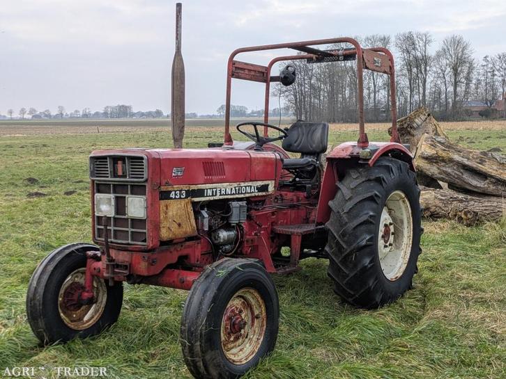 IHC international 433, Zakelijke goederen, Agrarisch | Tractoren, 5000 tot 7500, Case IH, tot 80 Pk, Oldtimer, Ophalen of Verzenden