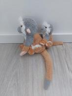 Knuffel PIA aap met baby doodshoofdaap L20, Kinderen en Baby's, Speelgoed | Knuffels en Pluche, Ophalen of Verzenden, Zo goed als nieuw