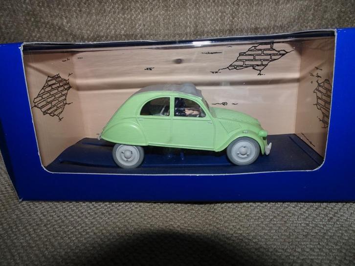 2cv citroen div modellen verzamel / collectersitems kuifje, Verzamelen, Stripfiguren, Zo goed als nieuw, Beeldje of Figuurtje