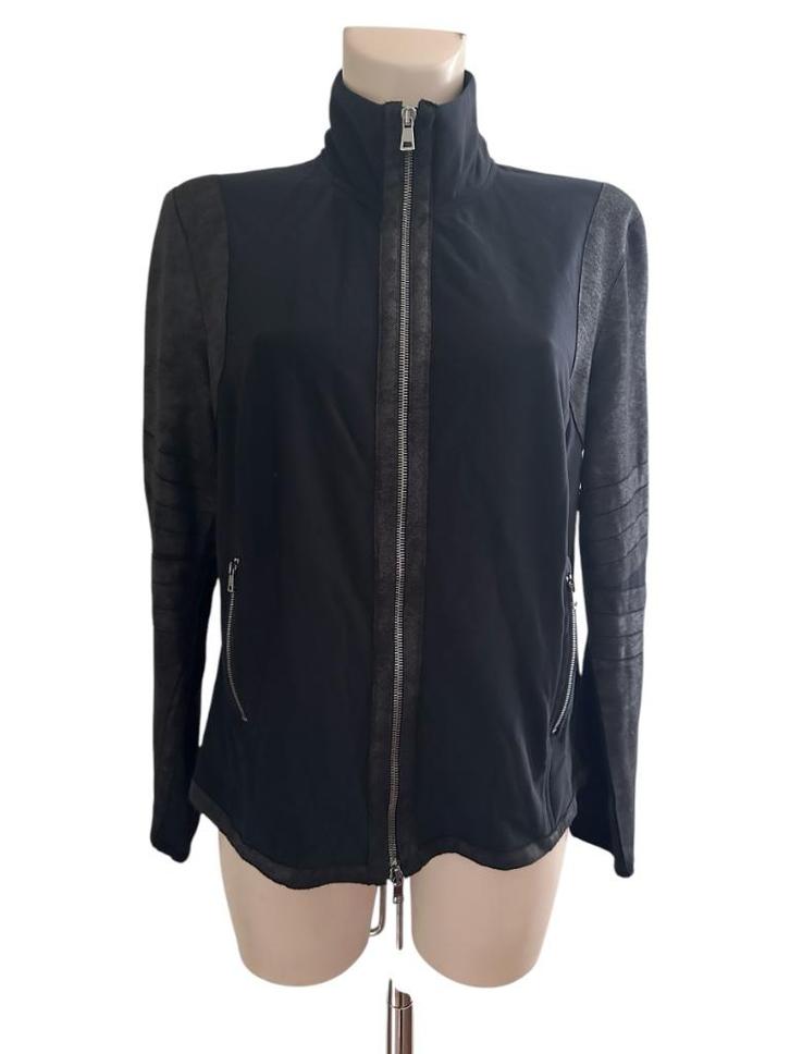 Marc Cain vest XL, Kleding | Dames, Truien en Vesten, Zo goed als nieuw, Maat 46/48 (XL) of groter, Zwart, Verzenden