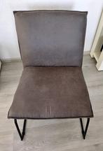 Te Koop Bijzet stoel., Huis en Inrichting, Ophalen, Bruin, Zo goed als nieuw, Metaal