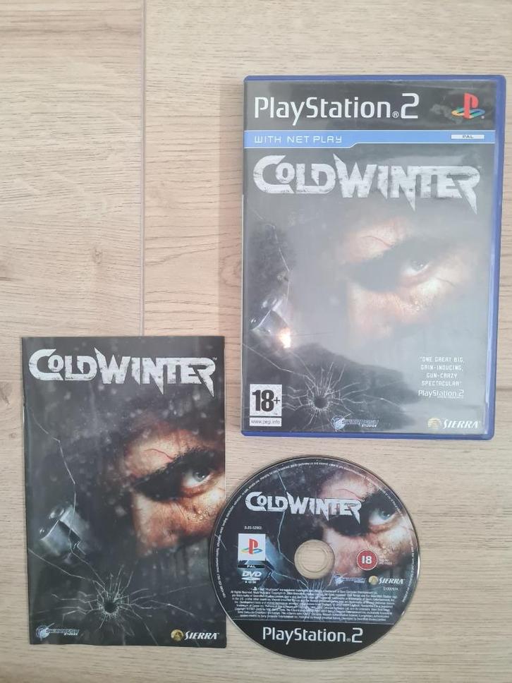Cold Winter voor PlayStation 2 / PS2, Spelcomputers en Games, Games | Sony PlayStation 2, Zo goed als nieuw, Shooter, 1 speler