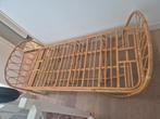 Gaaf in nieuwstaat rotan bed aangeboden!, Ophalen, 90 cm, Eenpersoons, Bruin