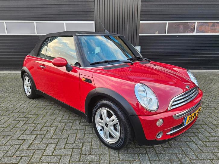 Mini Cooper Cabrio, Nap, nieuwe Apk, Vol! 2004, Auto's, Mini, Particulier, Cabrio, ABS, Adaptive Cruise Control, Airbags, Airconditioning