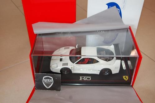 1:18 FERRARI F40 LM  avus white BBR ltd40 WRH, Hobby en Vrije tijd, Modelauto's | 1:18, Zo goed als nieuw, Auto, Overige merken