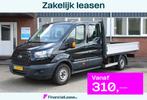 Ford Transit 350 2.0 TDCI L4H1 DC / Laadkraan / Pick up / 7, 13 km/l, Stof, 4 cilinders, Zwart