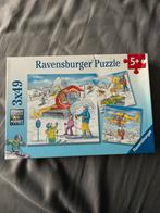 Ravensburger Puzzel 3x49 Stukjes - Winter Thema, Ophalen of Verzenden, Meer dan 50 stukjes, Zo goed als nieuw, 6 jaar of ouder