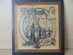 Hummel icoon Heilige Maria en kindje Jezus 13x14 Moeder Gods, Ophalen of Verzenden, Gebruikt, Overige typen, Christendom | Katholiek