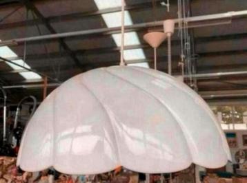 Lamp Jaren 60 keramieken porseleinen design hanglamp. beschikbaar voor biedingen