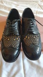 Dolce Gabbana  37 met strass, Dolce & Gabbana, Schoenen met lage hakken, Verzenden, Zwart