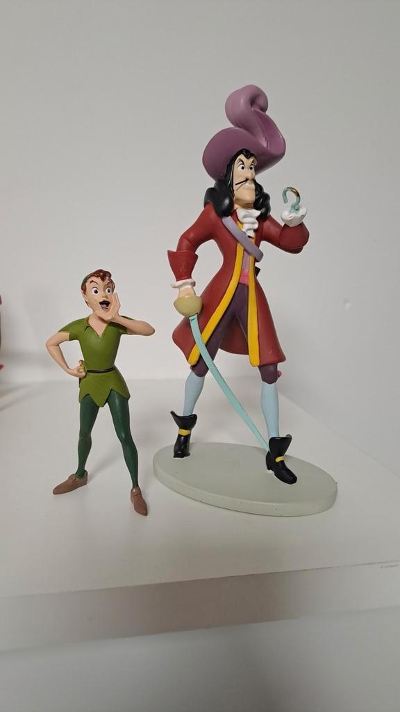 Disney beelden Peter pan, Verzamelen, Disney, Zo goed als nieuw, Beeldje of Figuurtje, Peter Pan of Pinokkio, Ophalen of Verzenden