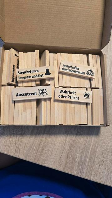 Jenga Truth or Dare beschikbaar voor biedingen