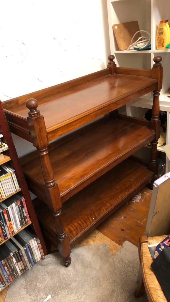 Etagere mahoniehout origineel, Antiek en Kunst, Antiek | Meubels | Kasten, Ophalen