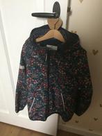 H&M shoftshell jas gebloemd maat 140 - 2x gedragen, Meisje, H&M, Ophalen of Verzenden, Zo goed als nieuw