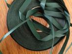 5 meter klassiek groen lint 1 cm breed nr li 0100, Diversen, Ophalen of Verzenden, Nieuw