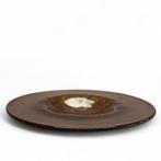 A. D. Copier (1901-1991) Bruin glazen Serica schaal, Ophalen of Verzenden