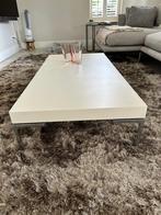 B&B ITALIA CHARLES salontafel wit 120x60 cm., Ophalen, Gebruikt, 100 tot 150 cm, 50 tot 100 cm