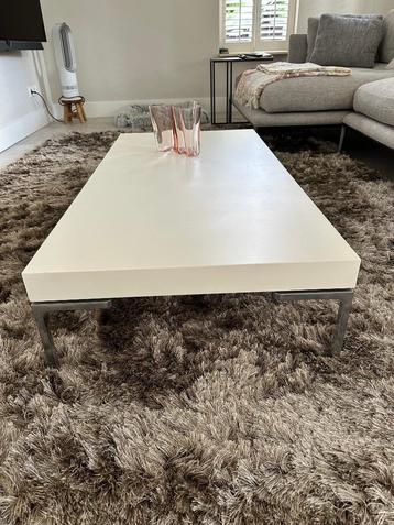 B&B ITALIA CHARLES salontafel wit 120x60 cm. beschikbaar voor biedingen