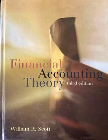 Financial Accounting Theory beschikbaar voor biedingen