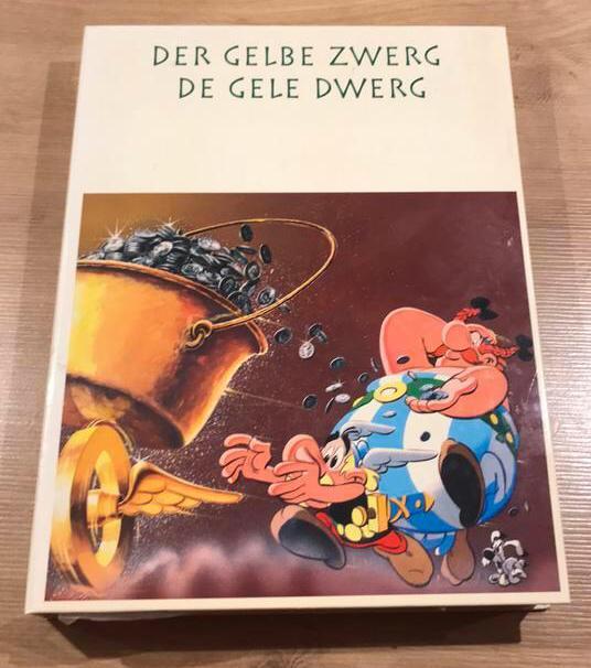 De gele dwerg, collectorsitem Asterix, Hobby en Vrije tijd, Gezelschapsspellen | Bordspellen, Zo goed als nieuw, Ophalen of Verzenden