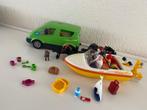playmobil  Auto met aanhanger en Boot. 4144, Kinderen en Baby's, Speelgoed | Playmobil, Ophalen of Verzenden, Gebruikt, Complete set