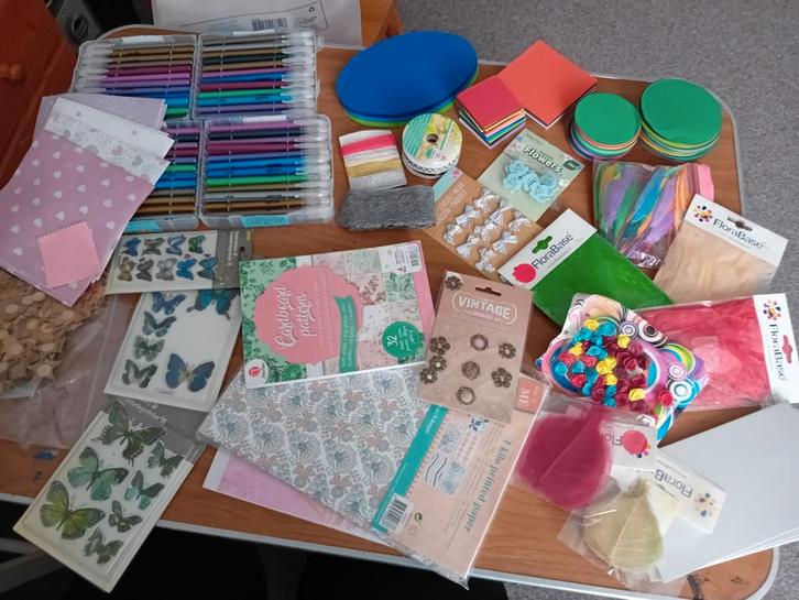 Hobby materiaal, Hobby en Vrije tijd, Scrapbooking, Zo goed als nieuw, Ophalen of Verzenden