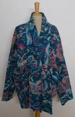 Bohemian/Ibiza mooie groene kimono print jas! XL/XXL, Verzenden, Maat 46/48 (XL) of groter, Zo goed als nieuw, Jasje