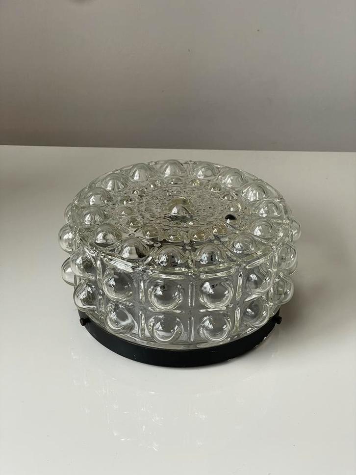 Helena Tynell x Glashütte Limburg - Vintage Plafondlamp Ø20, Huis en Inrichting, Lampen | Plafondlampen, Zo goed als nieuw, Glas