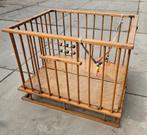 Oude houten box, Kinderen en Baby's, Boxen, Ophalen, Gebruikt, Rechthoekig