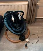 Nieuwe Qute Q-Rocker 2.0 Woody Ebony Wiegstoel (zwart), Schommelstoel, Nieuw, Met gordel(s) of riempje(s), Ophalen