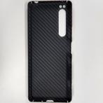 Sony Xperia 1- Carbon Backcover- Zwart, Telecommunicatie, Mobiele telefoons | Hoesjes en Frontjes | Samsung, Galaxy S4, Ophalen of Verzenden