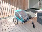 Thule fietskar coaster 2 XT met baby hangmat, Ophalen, Minder dan 20 kg, Opvouwbaar, Zo goed als nieuw
