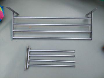 Handdoekrekjes, rvs beschikbaar voor biedingen