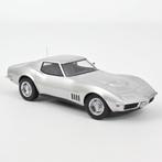 Chevrolet Corvette Coupe 1969 Silver 1:18, 70-72 avenue de Bohlen 69120 Vaulx-en-Velin, Auto, Norev, Ophalen of Verzenden