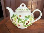 Theepot Summer Strawberries by PORTMEIRION, Antiek en Kunst, Antiek | Servies los, Ophalen of Verzenden